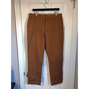 J Crew Mens Sutton Chino Dark Brown Size 34/32